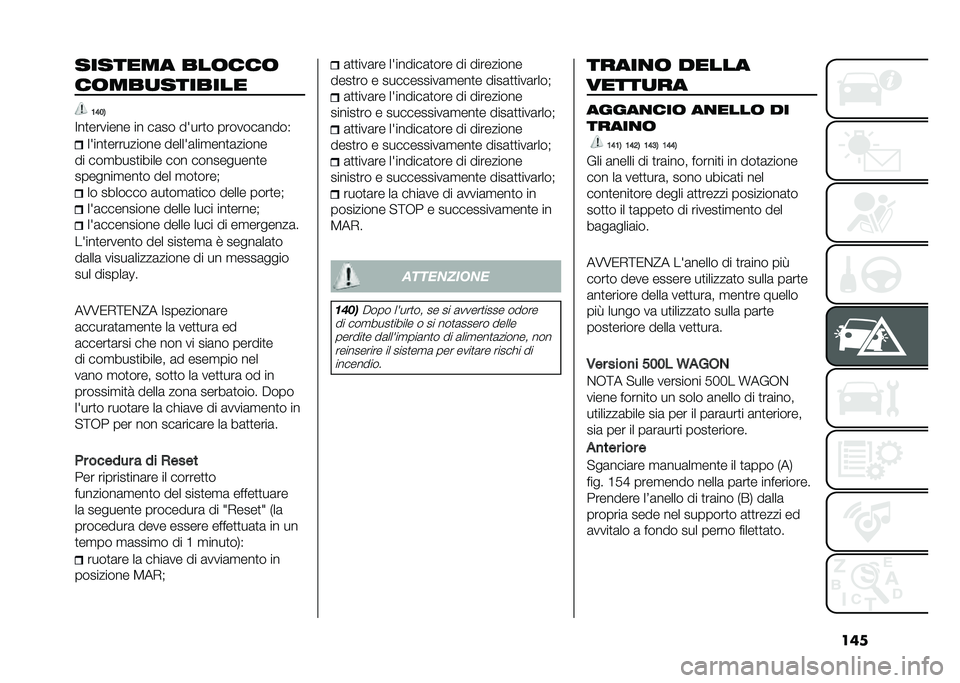 FIAT 500L 2020  Libretto Uso Manutenzione (in Italian) ���������� ���	���	
��	���
�������
�;�>��1
�=��
������� �� ��	�� �� ���
� �������	����* �� ���
��������� ����� �	���
���
�	���