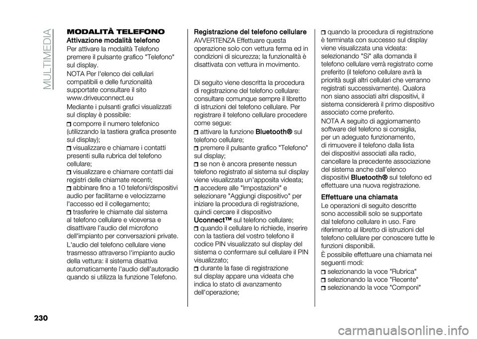 FIAT 500L 2020  Libretto Uso Manutenzione (in Italian) ��3�:��;�=�3�0�$�=�
��� ��	������7 ������	�
�	
�$���������
� �����	��� ���	�� ��
�
��� �	�
�
���	�� ��	 �
���	���
� �;�������
����
��� �