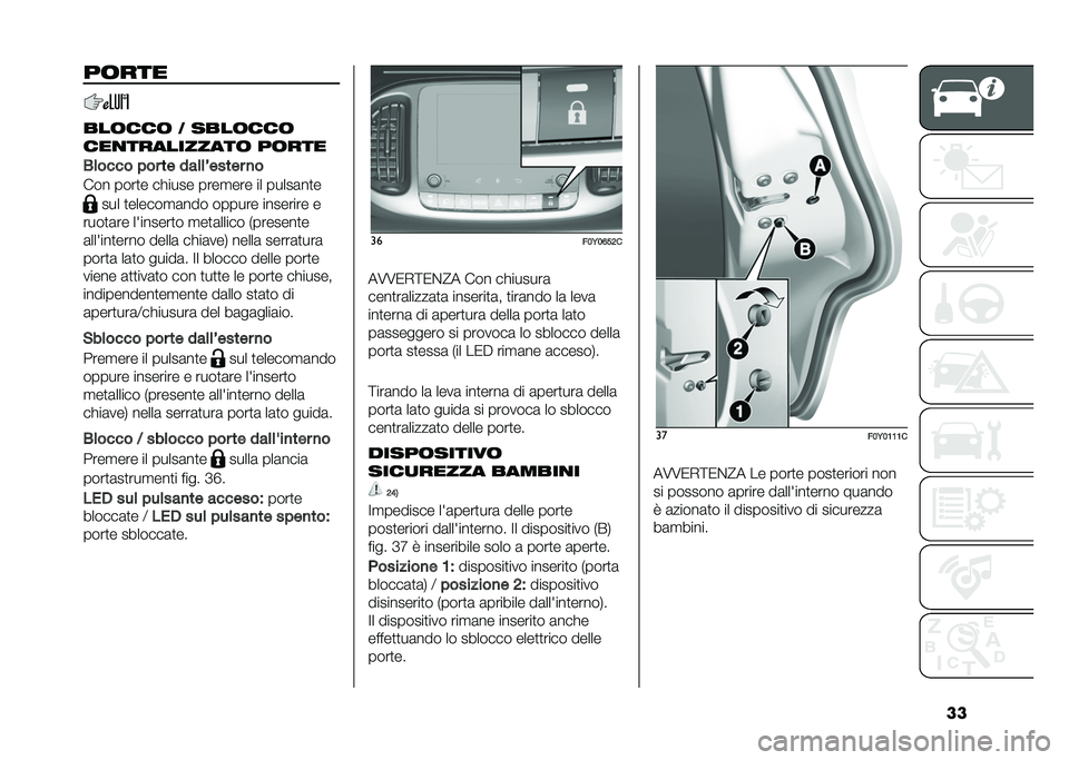 FIAT 500L 2020  Libretto Uso Manutenzione (in Italian) ����	���
���	���	 �( ����	���	
���
����������	 ��	���
�-�	���� ��� �� ���	�	�@����� �
�
��� ����
� ��!���� ����
��� �� �����	��
