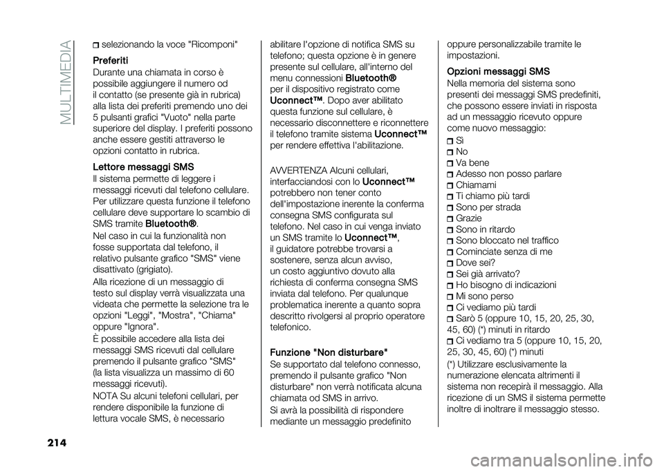 FIAT 500L 2021  Libretto Uso Manutenzione (in Italian) ��3�:��;�=�3�0�$�=�
��� ���������	��� ��	 ���� �6�,����
�����6
�(� �� �� ���
�$���	��
� ���	 ��!��	�
�	�
�	 �� ����� �8
��������� �	����