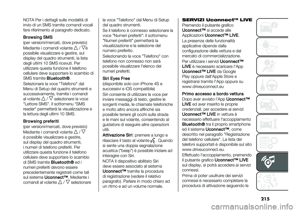 FIAT 500L 2021  Libretto Uso Manutenzione (in Italian) ����&�-�;� ��� � ���
�
�	��� ����� �
���	���
� ��
����� �� �� �"�3�" �
��	�
��
� ���
�	��� ����	��
��	�� �������
���
� �	� ��	��	���	��