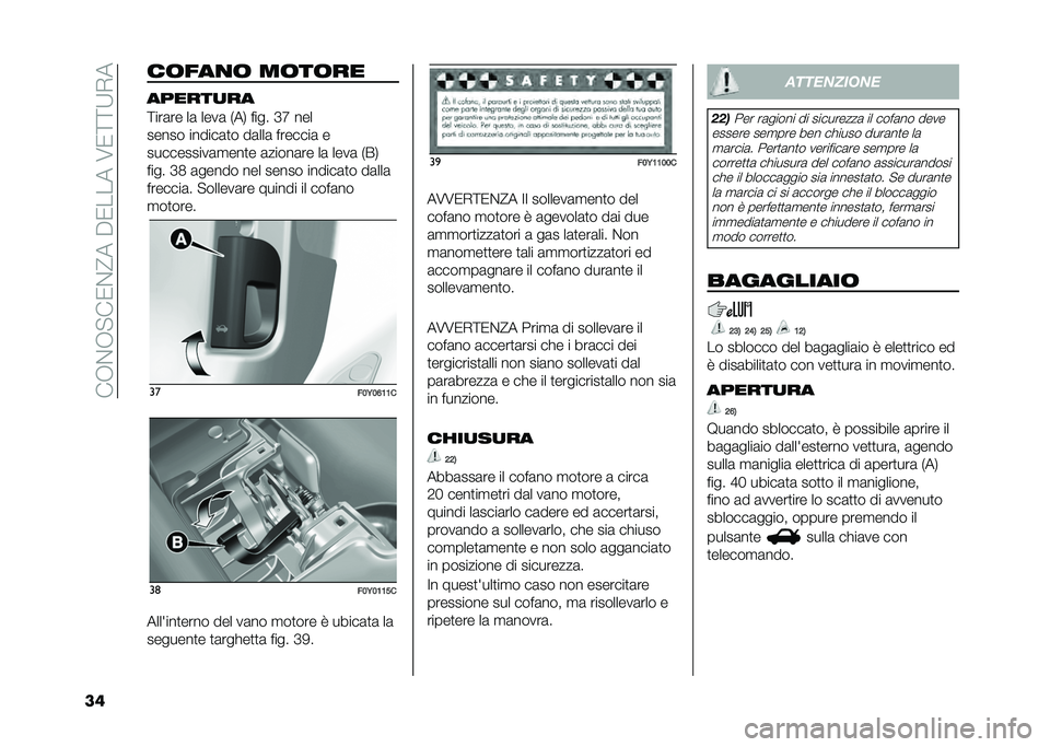 FIAT 500L 2021  Libretto Uso Manutenzione (in Italian) ���-�&�-�"��0�&�@���$�0�����7�0�;�;�:�,�
�� ��	���
�	 ��	��	��
������
��
�;���	�� ��	 ����	 �+��. ���� �D�G ���
����� ������	�
� ��	���	 ����