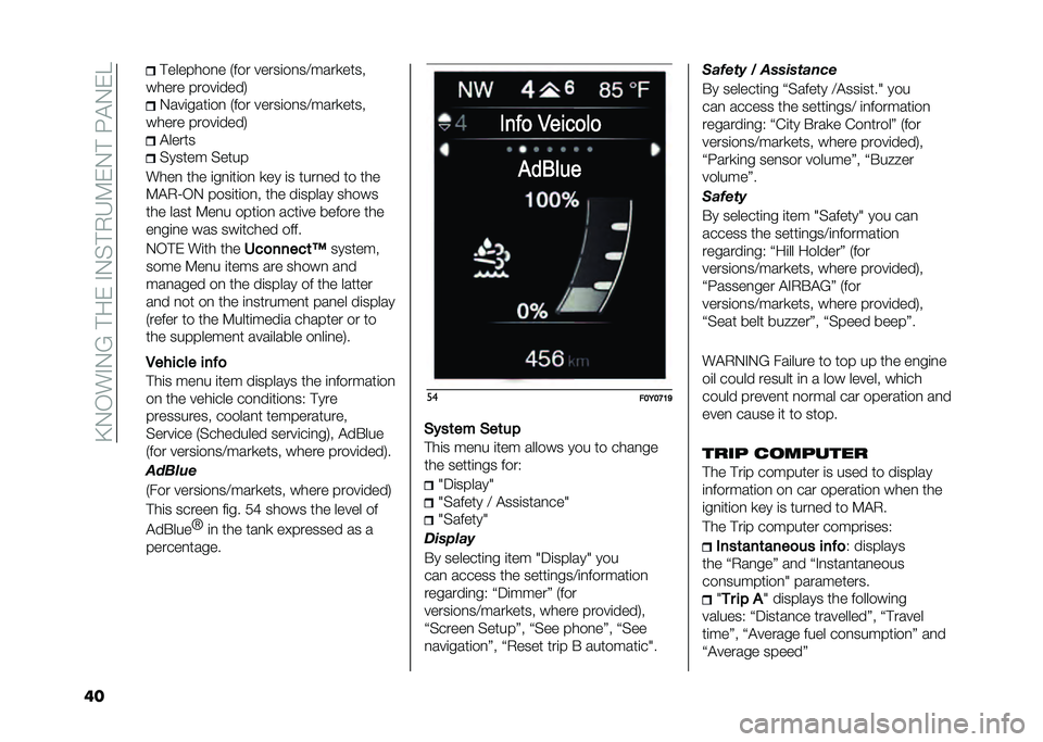 FIAT 500L 2020  Owner handbook (in English) ��B�0�/��%�0�?��#��)��%�0��#�.�6�:�)�0�#��G�$�0�)�
�� �#�������
� �-��� �����	��
��>����
����
����� �����	����1 �0���	����	��
 �-��� �����	��