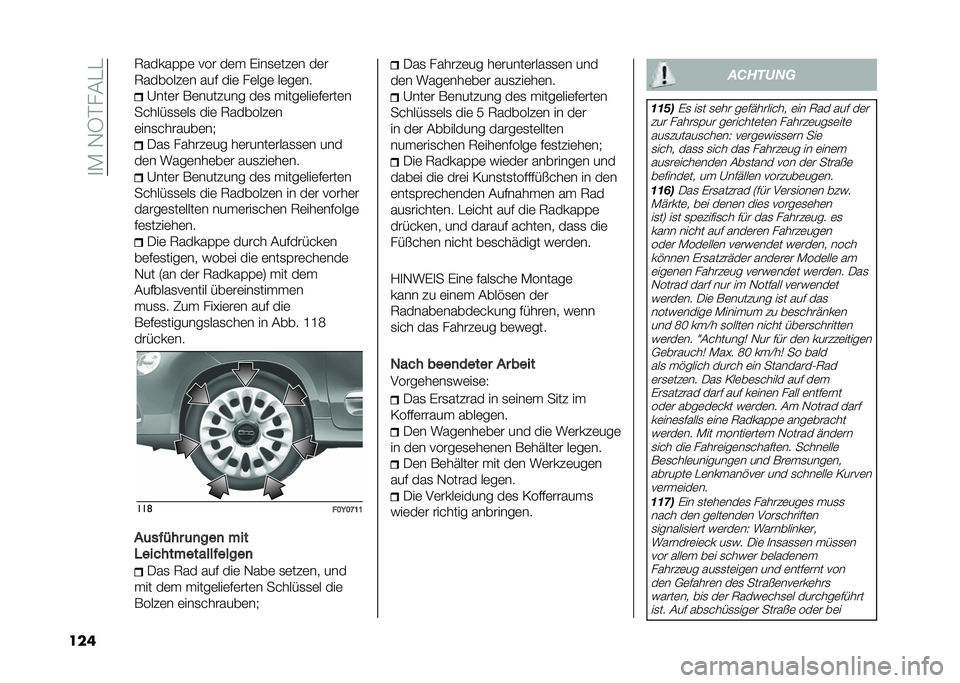 FIAT 500L 2020  Betriebsanleitung (in German) ��
�*��-�5���&��
��� �7�����(�(�	 ��� ��	�  �)���
�	��#�	� ��	�
�7������#�	� ��� ���	 ��	���	 ��	��	��
�A���	� ��	����#��� ��	�
 � ����	���	��