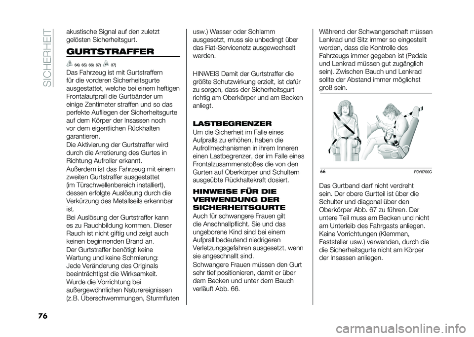 FIAT 500L 2020  Betriebsanleitung (in German) ���
�J�1�)�7�1�)�
�
�
�	 ����
���
���	 ������ ��� ��	� �#���	��#�
��	��%�
��	� �����	���	���
�����
�	�����������
�F�G�6 �F��6 �F�F�6 �F�?�6 �A�?�6