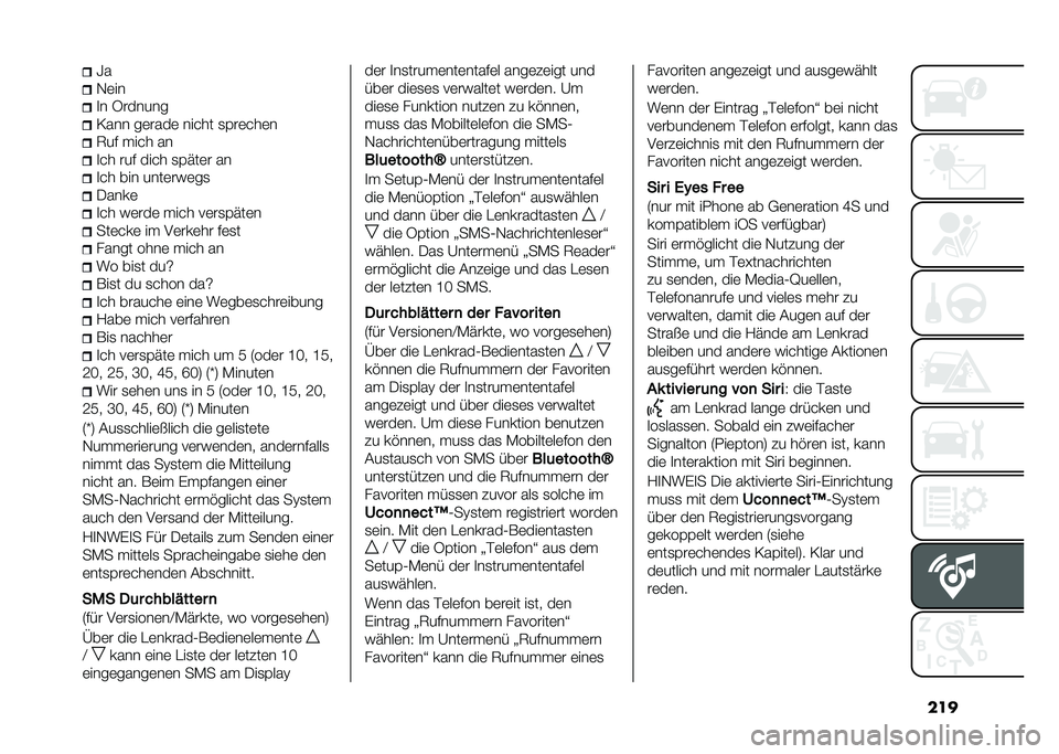 FIAT 500L 2021  Betriebsanleitung (in German) ����G�
�-�	��
�
� �5������
�=��� ��	����	 ����� �
�(��	���	�
�7�� � ��� ��
�
�� ��� ���� �
�(�"��	� ��
�
�� ��� ����	���	��
�/����	
�
�
