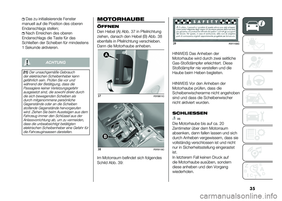 FIAT 500L 2021  Betriebsanleitung (in German) ���/��
 �#� ���������
��	��	���	 ��	��
��	�
� ����	�� ��� ���	 �0��
����� ��	�
 ���	��	�
�)�����
������
 �
��	���	��+ �-��� �)���	����	� 