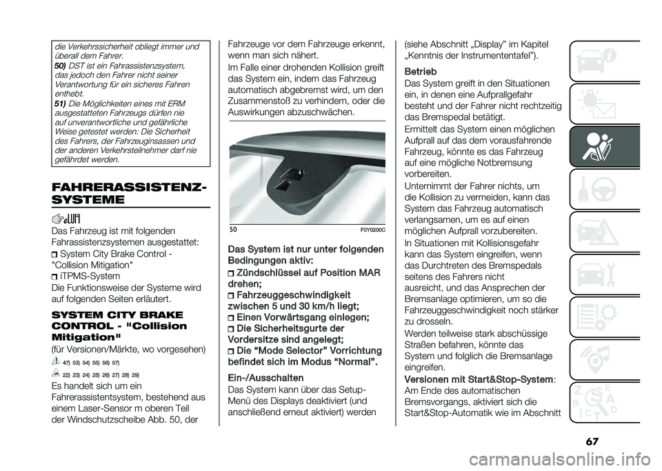 FIAT 500L 2021  Betriebsanleitung (in German) �	�
���	 �.�	���	���
�
����	���	�� �����	�� �� � �	� ���
���	���� ��	�  �����	��
�&�+��/�� ��
� �	�� ������
�
��
��	��#�
�@�
��	� �
���
 �F�	��
