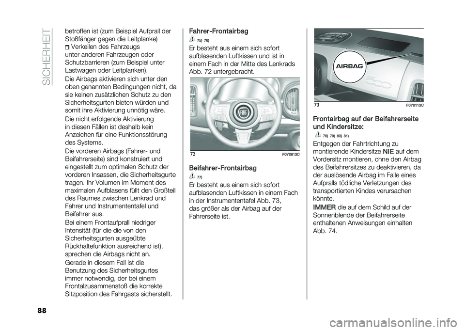 FIAT 500L 2021  Betriebsanleitung (in German) ���
�J�1�)�7�1�)�
�
�� ��	������	� ��
� �6�#��  ��	��
�(��	� �&���(���� ��	�
����$��"���	� ��	��	� ���	 ��	���(�����	�9
�.�	���	���	� ��	�
 ����