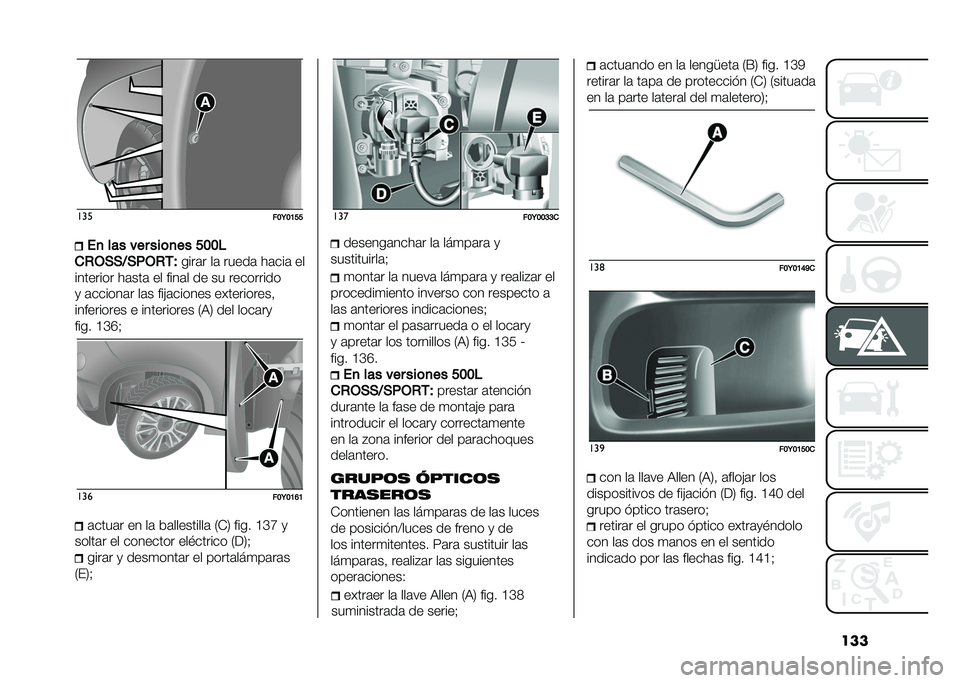FIAT 500L 2020  Manual de Empleo y Cuidado (in Spanish) ������
���9��B����
 ��� ��� ���	�
�� ����
��,�-�+�+�<�+��-�,�.� ����	� ��	 �����	 ��	���	 ��
�������� ��	���	 �� ����	� �� �� �����