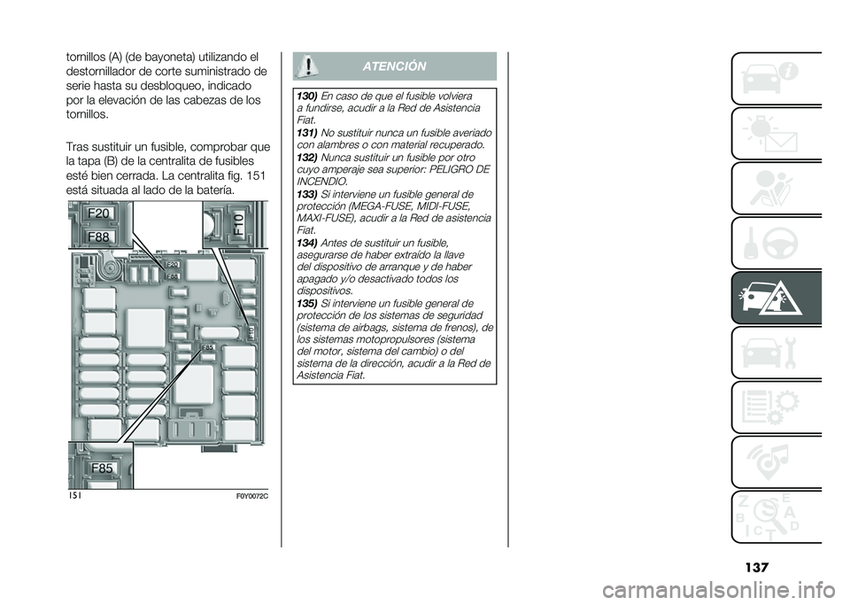 FIAT 500L 2020  Manual de Empleo y Cuidado (in Spanish) ���
��������� �/�9�2 �/�� �&�	�
�����	�2 ������#�	��� ��
�����������	��� �� ����� ���
�������	�� ��
����� ��	���	 �� ����&���