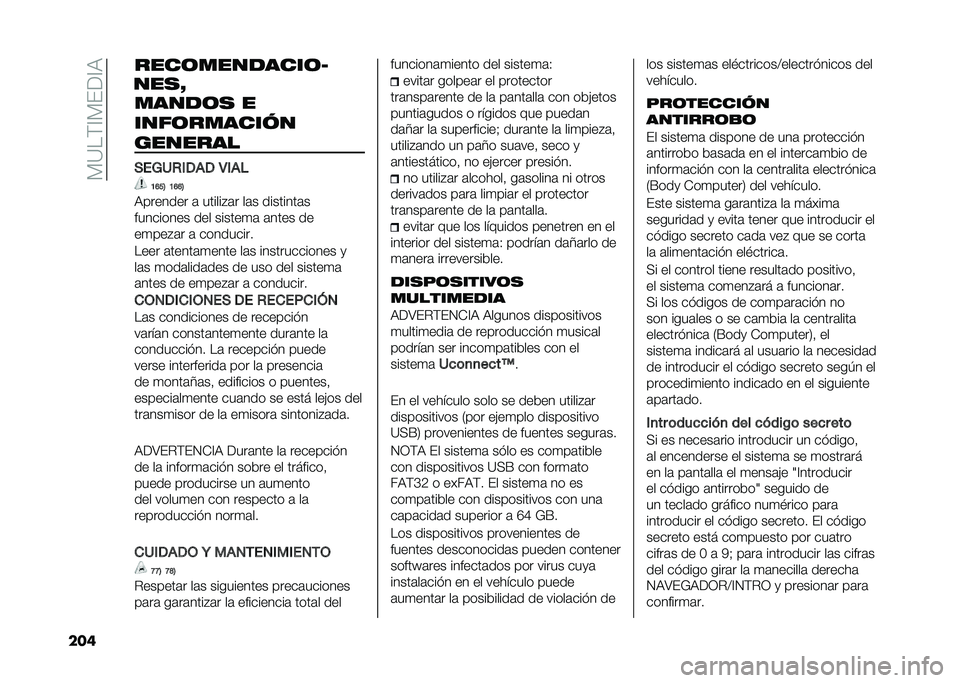 FIAT 500L 2020  Manual de Empleo y Cuidado (in Spanish) ��)�=��(�@�)���@�9
��� ����	����
����	�9
����G
����
�	� �
����	�������
������� �+��8�1�,�*�/�)�/ �4�*�)�
�B�D��6 �B�D�D�6
�9������� �	 ������#�	