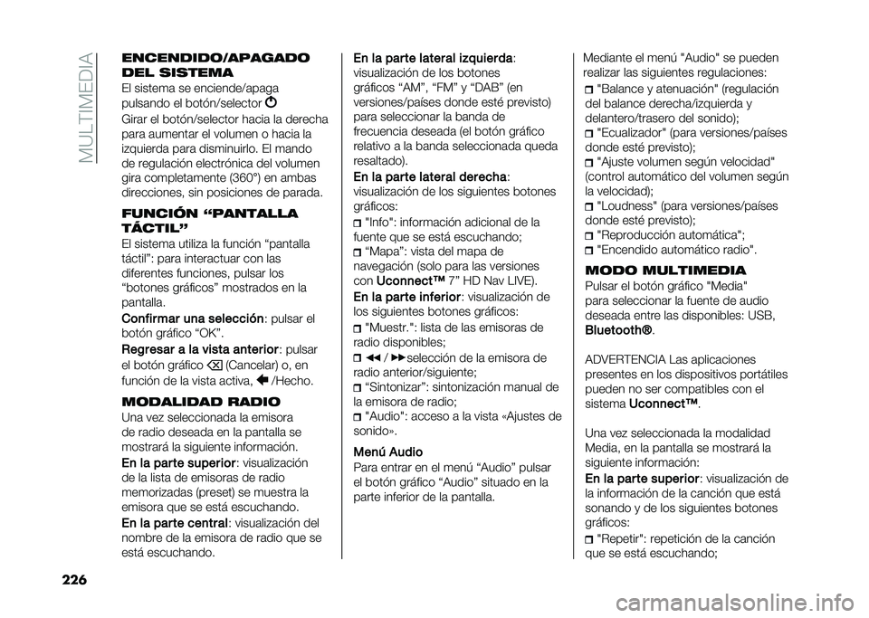 FIAT 500L 2020  Manual de Empleo y Cuidado (in Spanish) ��)�=��(�@�)���@�9
���	 ������
��
�	�/������
�	
�
�� �������
�� ������
�	 �� ���������>�	��	��	
�����	��� �� �&��� ��>��������
�;���	