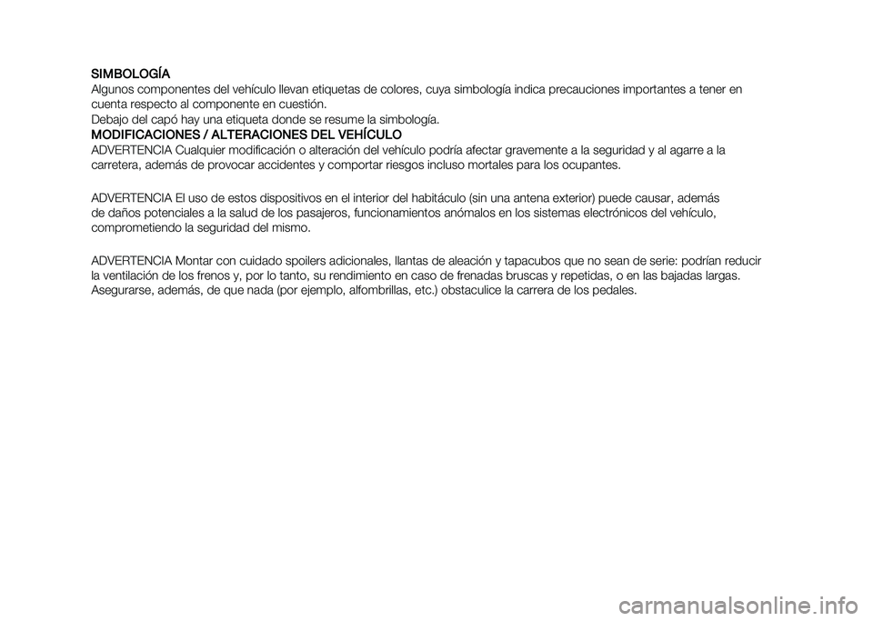 FIAT 500L 2020  Manual de Empleo y Cuidado (in Spanish) �+�*��0�-��-�8�;�)
�9������ ���
�������� ��� �������� �����	� ��������	� �� ��������! ���
�	 ���
�&������	 ������	 �����	�����