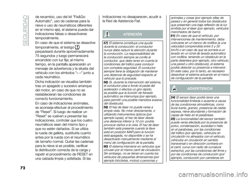 FIAT 500L 2020  Manual de Empleo y Cuidado (in Spanish) ��<��;�=�%�@��9�
�
� �� ����	�
�&���! ��� ��� �N�� �8����T�;�
�9����
�	����8�! ��� �� ��	����	� ��	��	 ��	
����� � ��� �� ����
������ ��