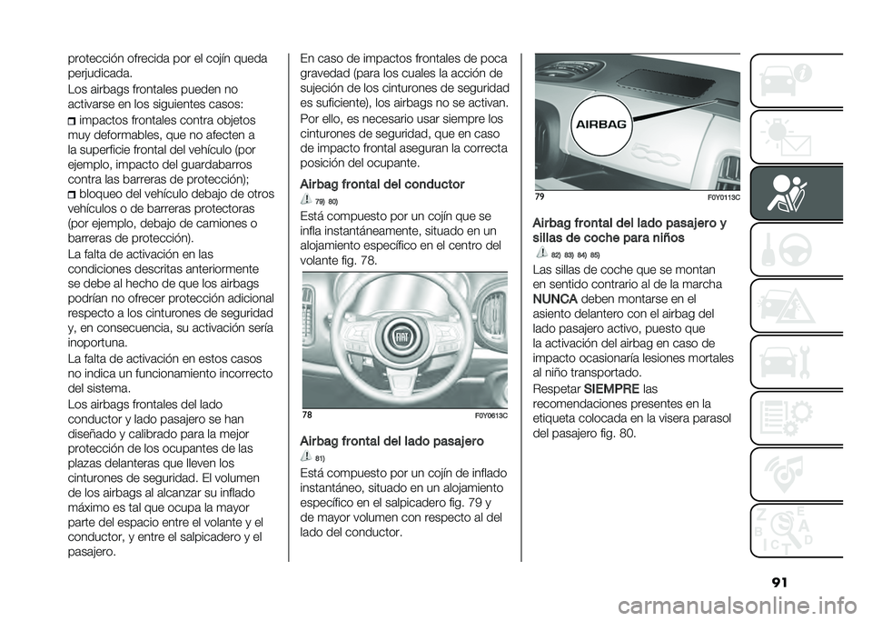 FIAT 500L 2020  Manual de Empleo y Cuidado (in Spanish) ����������� � ��������	 ��� �� ���"�� �����	
����"�����	��	�
��� �	���&�	�� ������	��� ������ ��
�	�����	��� �� ��� �����