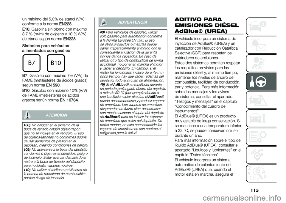 FIAT 500L 2021  Manual de Empleo y Cuidado (in Spanish) ����� �
����
� ��� ��!��X �� ���	��� �/�:�>�:�2
�������
� �	 ��	 ����
�	
��2�?�?�F�
��B� �- �;�	������	 ��� ����
� ��� �
����
�
�C�!�H �X �/�
�>�