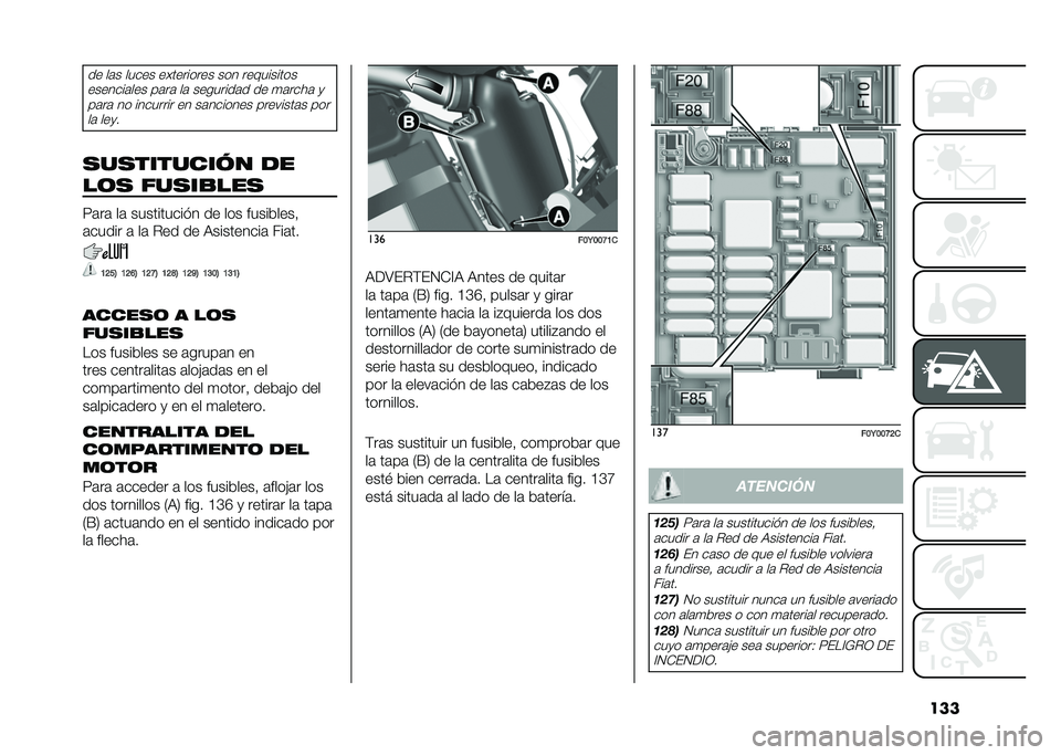 FIAT 500L 2021  Manual de Empleo y Cuidado (in Spanish) ����� ��	� ����� ���������� ��� ����������
�������	��� ��	��	 ��	 ��������	� �� �
�	����	 �
��	��	 �� �������� �� ��	����