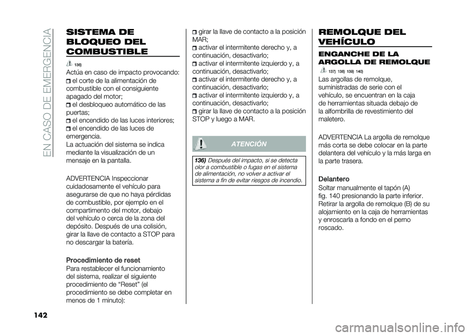 FIAT 500L 2021  Manual de Empleo y Cuidado (in Spanish) ���1��*�9�<�0������)��%�;��1�*�@�9
��� ������� �
�
�
��	����	 �
��
��	��
�����
��
�B�@�D�6
�9���.�	 �� ��	�� �� ��
��	��� �������	����- �� �