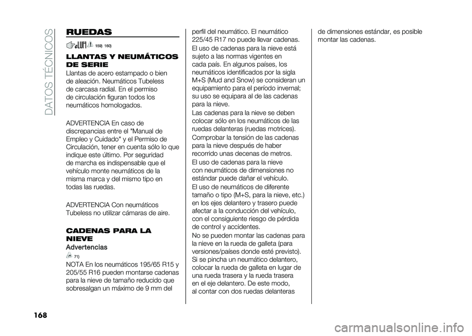 FIAT 500L 2021  Manual de Empleo y Cuidado (in Spanish) ���9�(�0�<��(�L�*�1�@�*�0�<
��	� ����
��
�B��C�6 �B�D��6
������� � ���������	�
�
� �����
���	���	� �� �	���� ����	�
��	�� � �&���
�� �	���	�