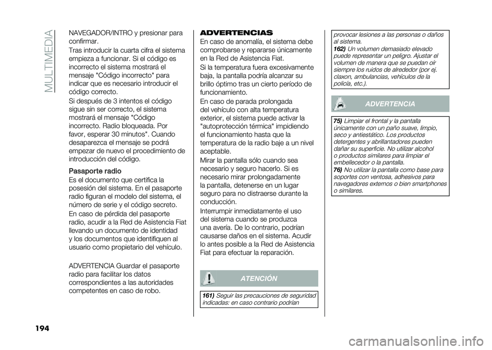 FIAT 500L 2021  Manual de Empleo y Cuidado (in Spanish) ��)�=��(�@�)���@�9
��� �1�9�:��;�9��0�%�>�@�1�(�%�0 �
 ��������	� ��	��	
�������
�	��
�(��	� ���������� ��	 ���	���	 �����	 �� ������
�	
��
��