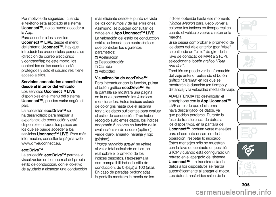FIAT 500L 2021  Manual de Empleo y Cuidado (in Spanish) ����7�� �
������ �� ��������	��! ���	���
�� ����$���� ���� �	�����	�� �	� ������
�	
�1�
�	�
�
��
��A
�! �� �� ����� �	������ �	
��	