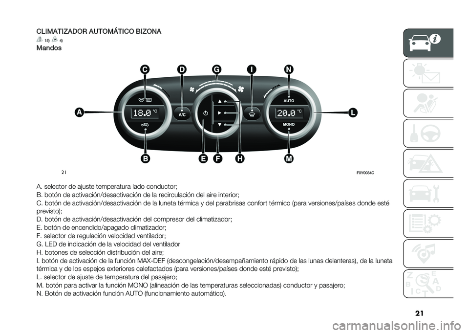 FIAT 500L 2021  Manual de Empleo y Cuidado (in Spanish) ��
���*��)�.�*�G�)�/�-�, �)�1�.�-��H�.�*��- �0�*�G�-�2�) �B��6 �E�6
���
��	�
� ��
���9���@�E�
�9� �������� �� �	�"���� ���
����	����	 ��	�� �������