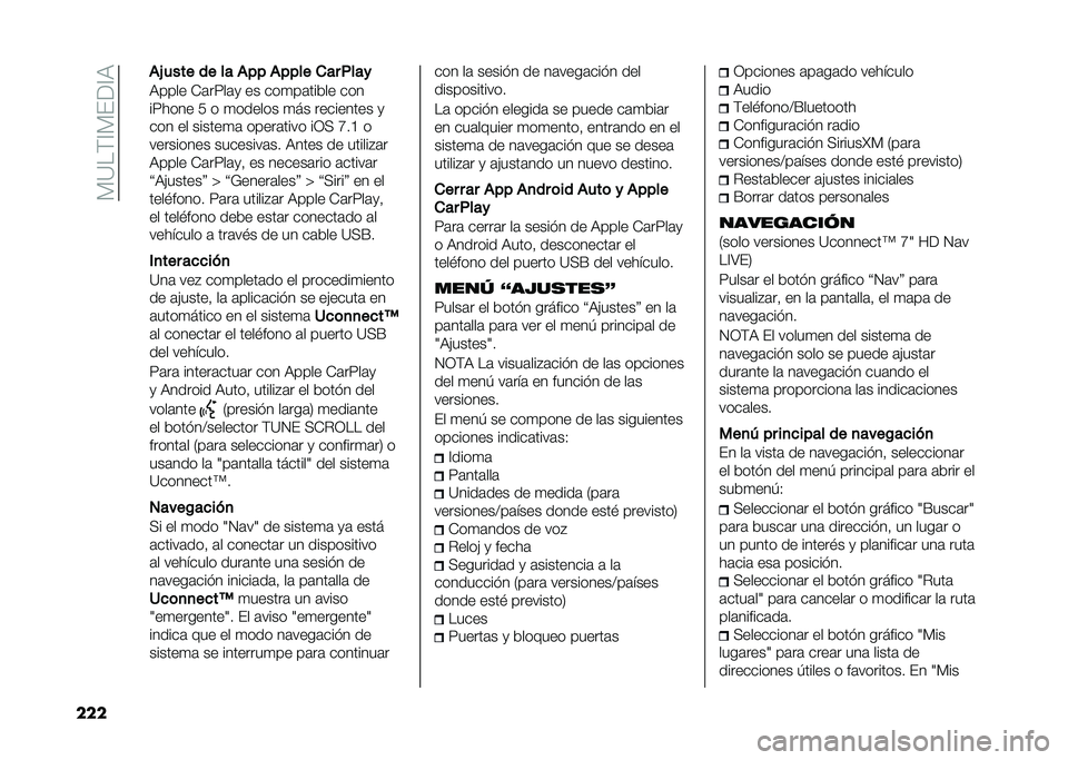 FIAT 500L 2021  Manual de Empleo y Cuidado (in Spanish) ��)�=��(�@�)���@�9
��� �)�& ���� �� �� �)�� �)���� ��� ����
�9���� �*�	��7��	�
 �� ���
��	���&�� ���
��7���� � � �
������ �
�� ������