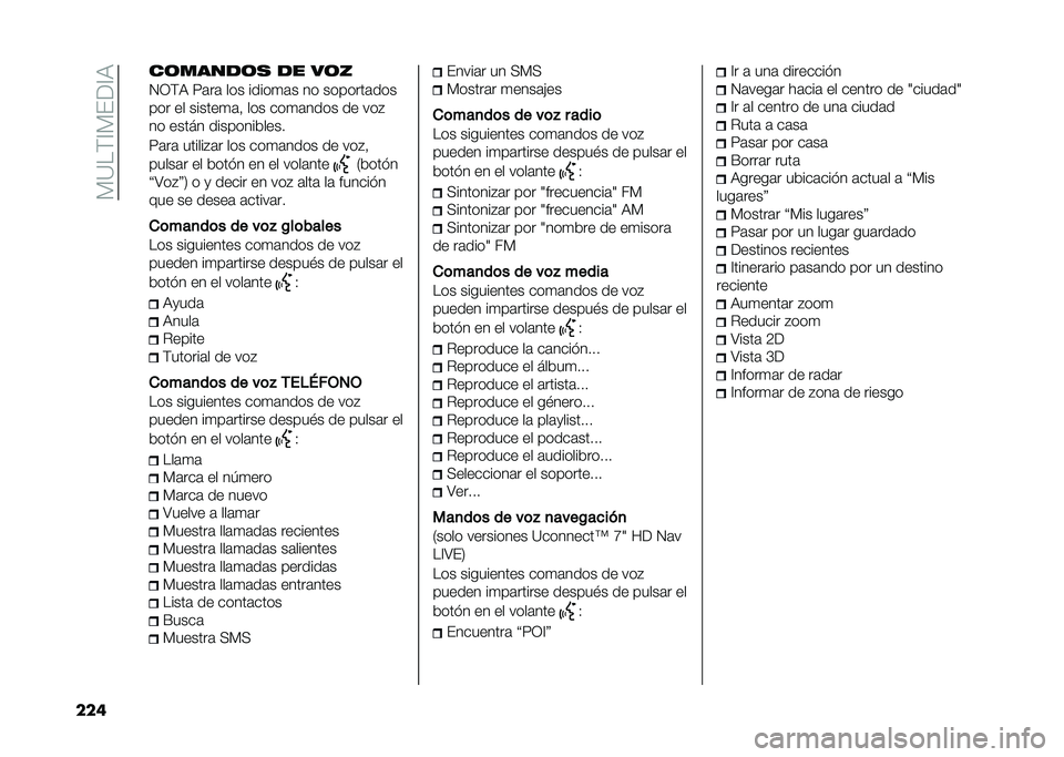 FIAT 500L 2021  Manual de Empleo y Cuidado (in Spanish) ��)�=��(�@�)���@�9
��� ��	����
�	� �
� ��	�
�1�0�(�9 �7�	��	 ��� �����
�	� �� �������	���
��� �� ������
�	�! ��� ���
�	���� �� ���#
�� ���
