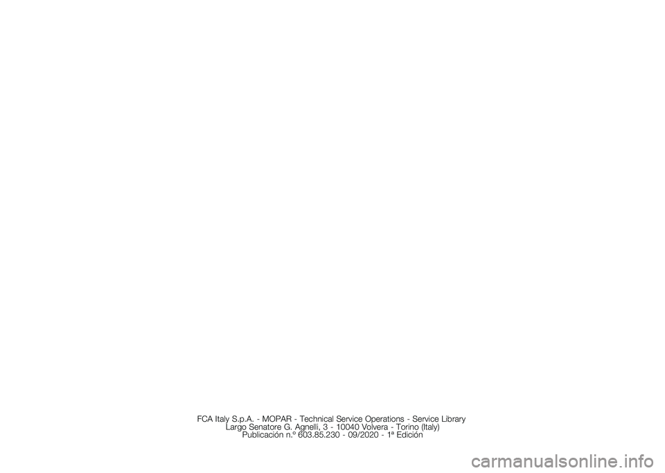 FIAT 500L 2021  Manual de Empleo y Cuidado (in Spanish) 