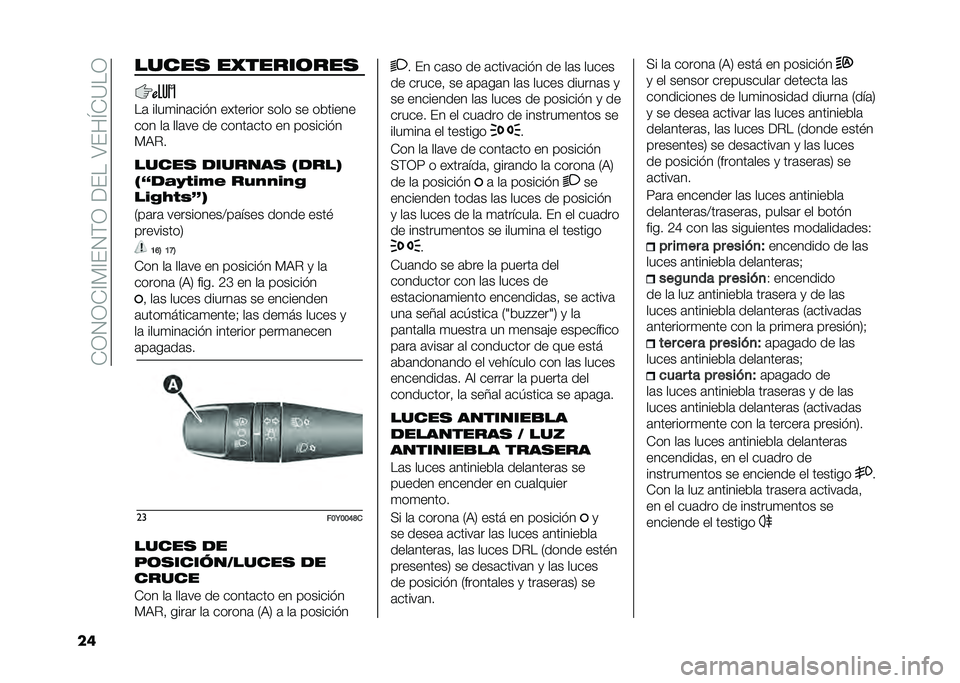 FIAT 500L 2021  Manual de Empleo y Cuidado (in Spanish) ��*�0�1�0�*�@�)�@��1�(�0������:���M�*�=��0
�� ����� �� �����	���
��	 ����
���	��� � �������� ���� �� ��&�����
��� ��	 ���	�� �� ����