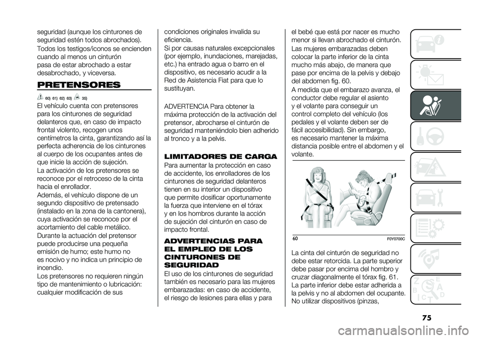 FIAT 500L 2021  Manual de Empleo y Cuidado (in Spanish) �
���������	� �/�	����� ��� ���������� ��
��������	� ����$� ����� �	�&�����	����2�
�(���� ��� ���������>������ �� �����