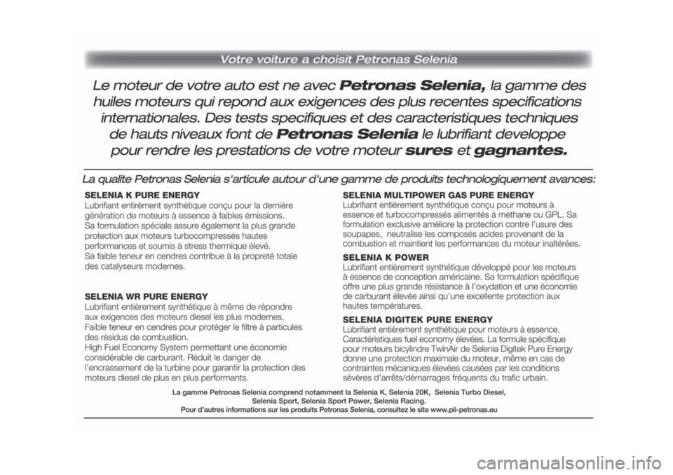 FIAT 500L 2018  Notice dentretien (in French) 