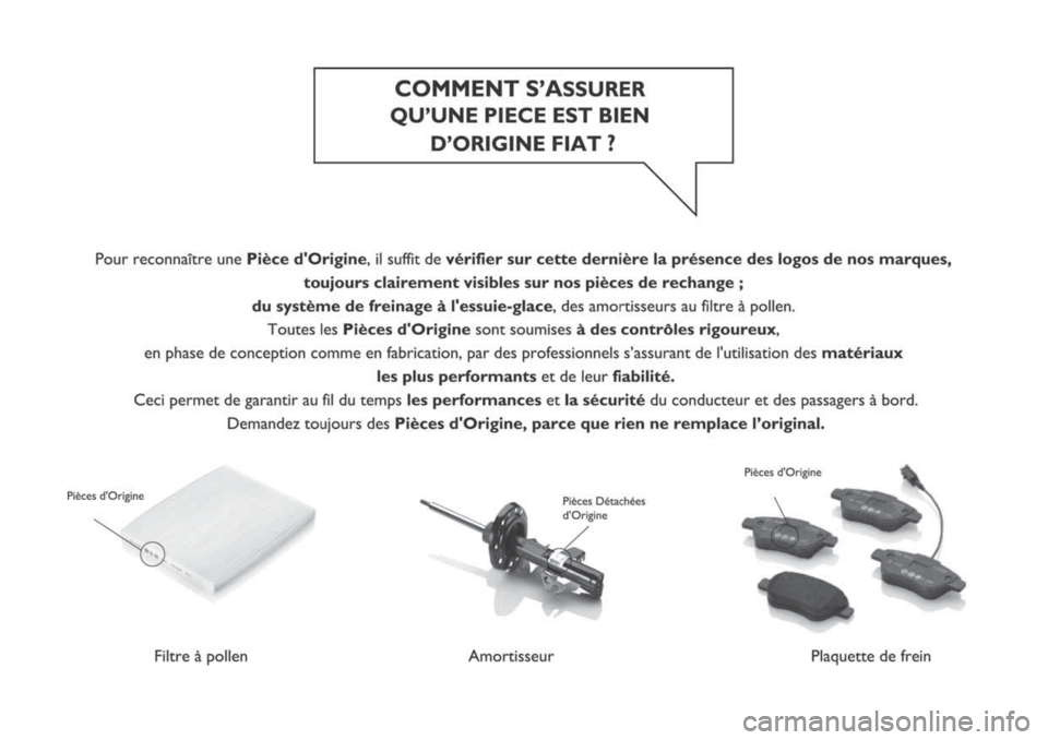 FIAT 500L 2018  Notice dentretien (in French) 