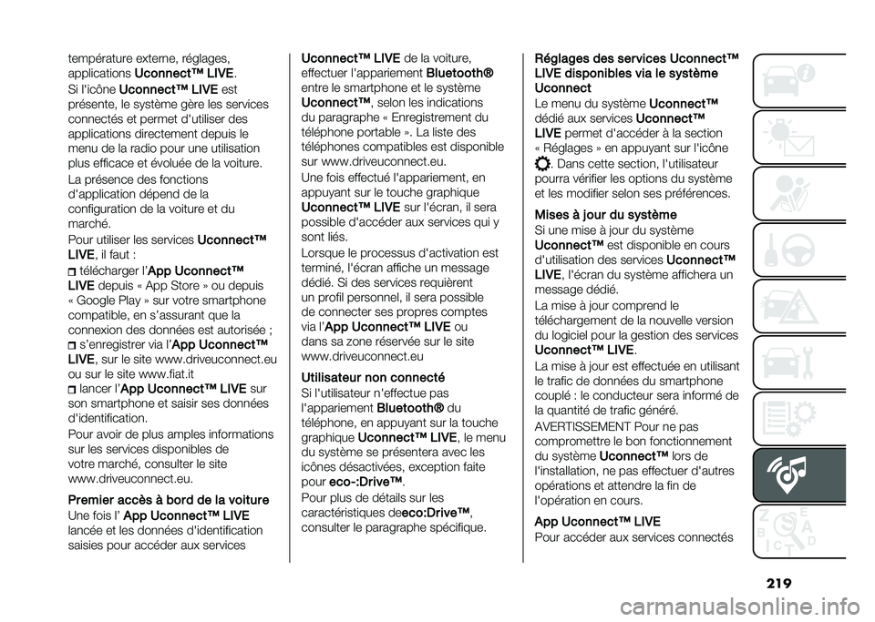 FIAT 500L 2020  Notice dentretien (in French) �������������� ��!����
�� ����	�����
����	�
����
��
�
�2�������	�? ��(�.�/ �
�,�
 �	��
��C�
� �2�������	�? ��(�.�/ ���
������
��� �	� 