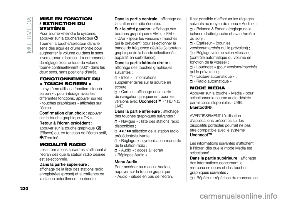 FIAT 500L 2020  Notice dentretien (in French) ��?�A��@�E�?�J��E�(
��� ���� ��
 ���
�����
�1 �� ���
�����
 ��
�������
�:��� ��	�	�����B����
�
��� �	� ��.���"���
�����.�� ��� �	� ��