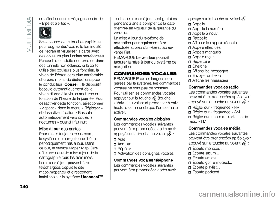 FIAT 500L 2020  Notice dentretien (in French) ��?�A��@�E�?�J��E�(
��� ��
 ���	����
��
�
��
� �; �2���	���� �< ���
��
 ��
�; �G�
�� �� ��	����� �<�
�,��	����
��
�
�� ����� ������ ������
�