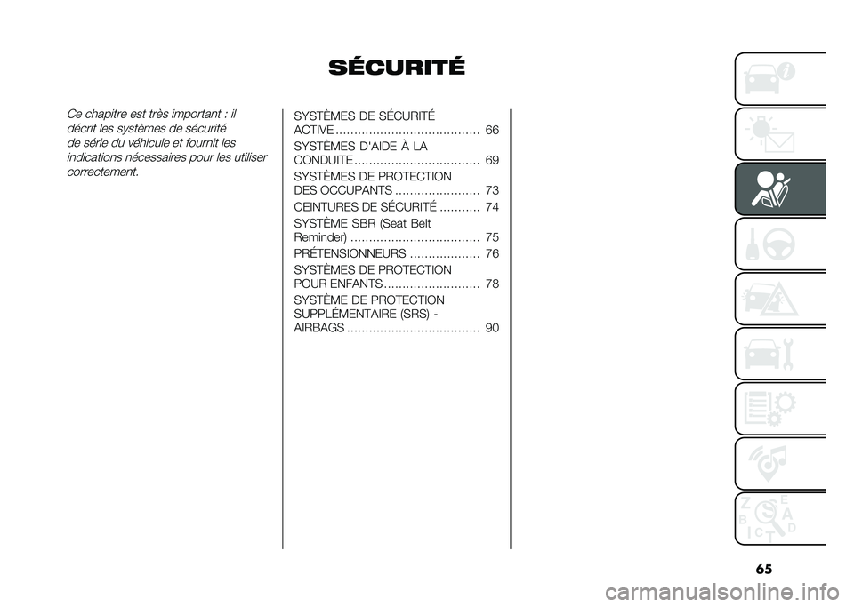 FIAT 500L 2020  Notice dentretien (in French) �	�
��	������	�*� �����
��� ��� ���"� �
�������
� �0 �
�	
�����
� �	�� ��.���"��� �� ������
��
�� ����
� �� ����
���	� �� �����
�
