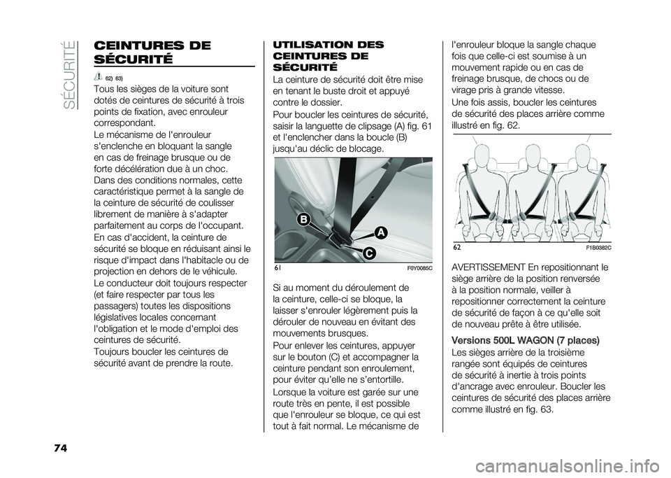 FIAT 500L 2020  Notice dentretien (in French) ��,�J�*�A�2�E�@�J
�
� ����
����� ��
��	������	
�B�=�% �B�>�%
�@��� �	�� ��
�"��� �� �	� ���
���� ���
�
����� �� ���
�
����� �� ������
�� �