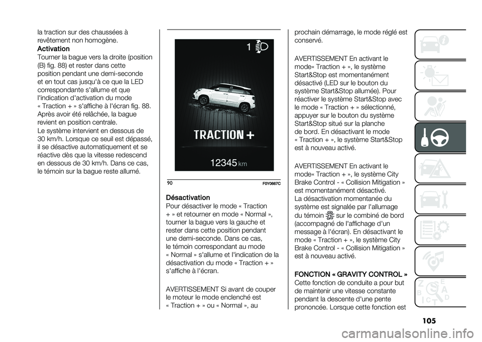 FIAT 500L 2021  Notice dentretien (in French) ����	� ������
��
 ��� ��� ��������� � 
����&�����
� �
��
 ������"�
��
���	����	���
�@����
�� �	� �#���� ���� �	� ����
�� �1����
