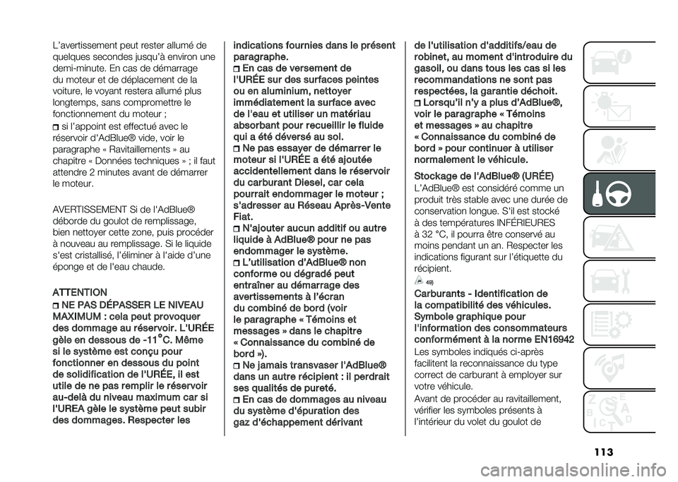 FIAT 500L 2021  Notice dentretien (in French) �����8������
������
� ���� ������ ��	�	��� ��
����	���� �����
��� �=�����8�  ��
��
���
 ��
�
����
�-��
�
���� ��
 ��� �� �����