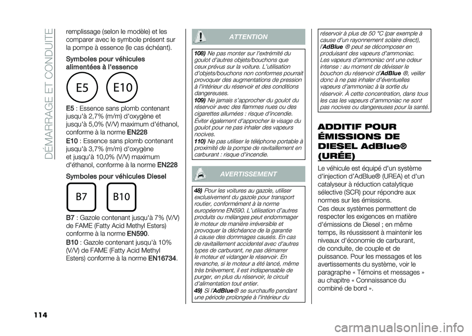FIAT 500L 2021  Notice dentretien (in French) ���J�?�(�2�2�(�+����@��*�3���A�E�@�
��� �����	�
����� �1���	��
 �	� ����"�	��4 �� �	��
�������� ���� �	� ��.��#��	� ������
� ���
�	� ����