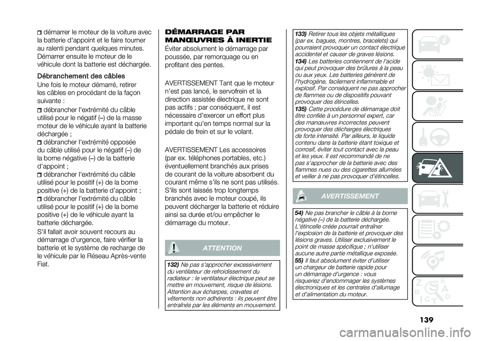 FIAT 500L 2021  Notice dentretien (in French) ����������� �	� ������ �� �	� ���
���� ����
�	� �#������
� �������
�
� �� �	� ���
�� �����
��
�� ���	��
��
 ���
���
� ����	���