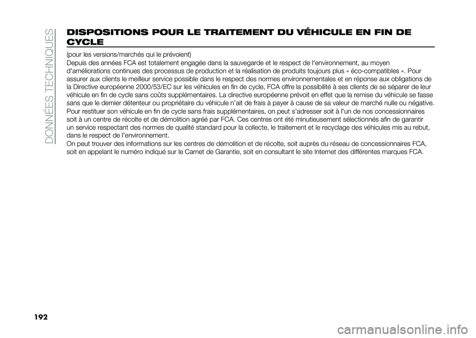 FIAT 500L 2021  Notice dentretien (in French) ���3���J��,��@��*�F��E�D�A��,
��������������
� ���� �� ���
������
� �� ��	������ ��
 ���
 ��
�����
�1���� �	�� �����
��
��B�����