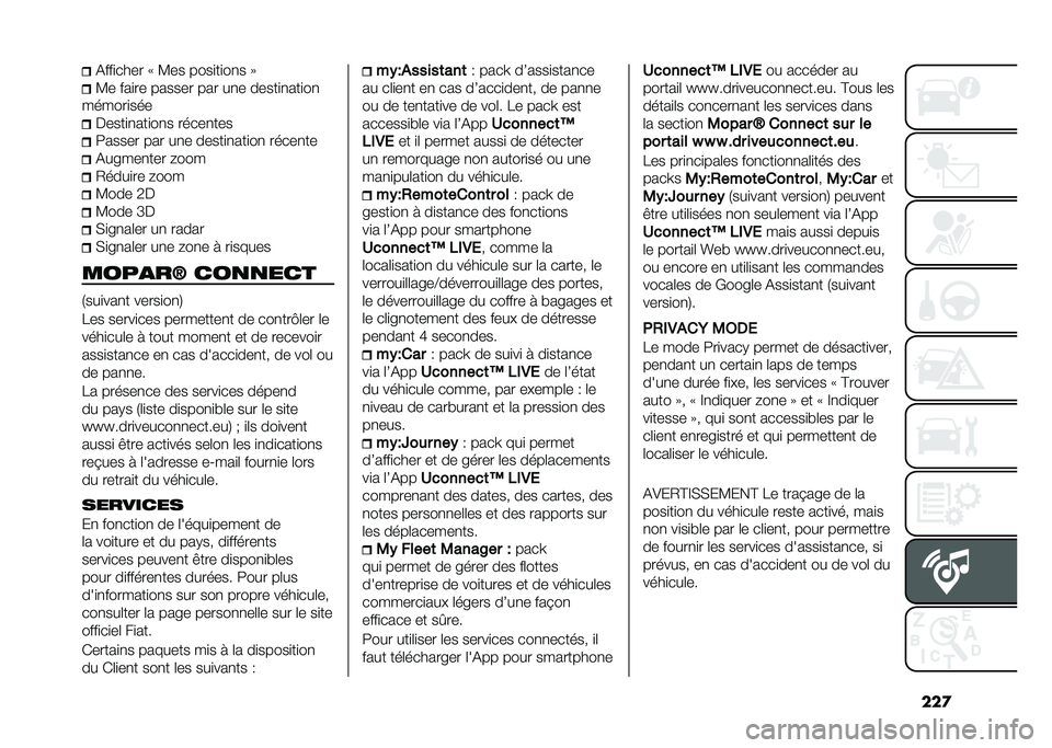 FIAT 500L 2021  Notice dentretien (in French) ���
�(���
���� �; �?�� ����
��
��
� �<
�?� ���
�� ������ ��� ��
� �����
�
���
��
������
��� �����
�
���
��
� �����
���
�:����� ���