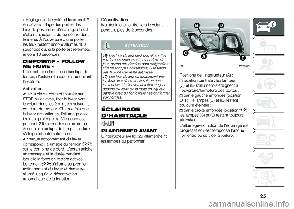 FIAT 500L 2021  Notice dentretien (in French) ���; �2���	���� �< �� ��.���"�
�2�������	�?�
�(� ���������
�	�	��� ��� ������� �	��
����! �� ����
��
��
 �� �����	��
���� �� ���	
