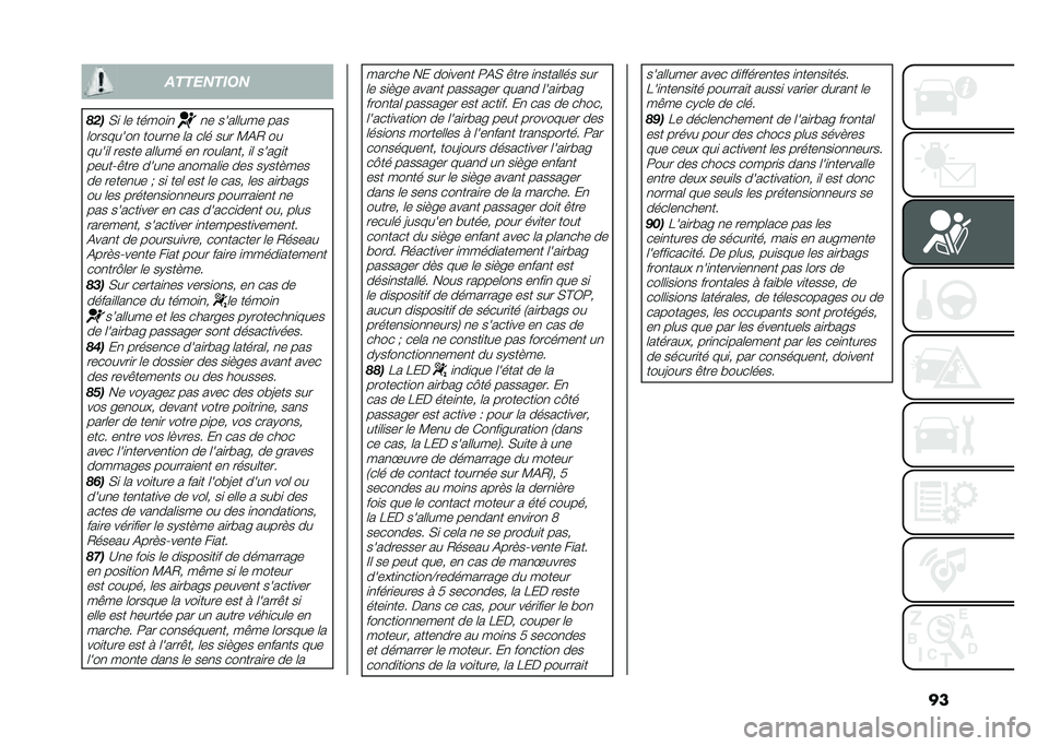 FIAT 500L 2021  Notice dentretien (in French) �����������
����,�
 �	� �����
�
�
� ����	�	��� ���
�	��������
 �����
� �	� ��	� ��� �?�(�2 �� ����
�	 ����� ��	�	��� ��
 ����	��
�� 