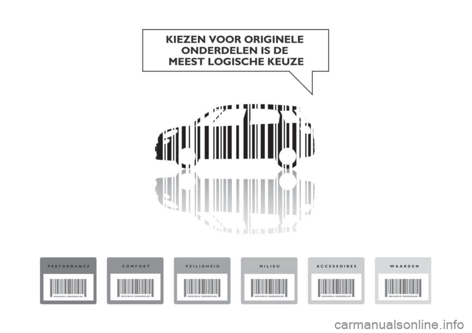 FIAT 500L 2018 Instructieboek (in Dutch) FIAT 500L 2018 Instructieboek (in Dutch)