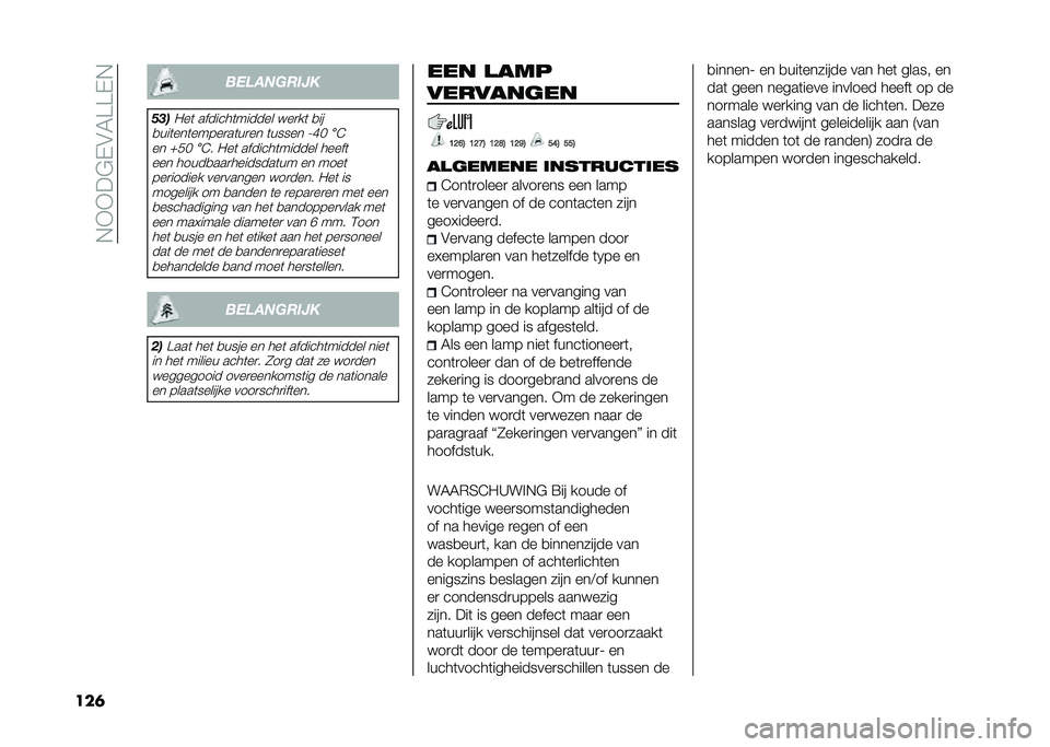 FIAT 500L 2020  Instructieboek (in Dutch) ��,�+�+��$�-�&�5���-�,
���	 �!�"�#������$�%
�(�&�
�"��	 �������	������ � ��
��	 �
��
�
���	���	�����
��	��
�� �	����� �;�F� ��@
�� �W�� ��@� �"��
