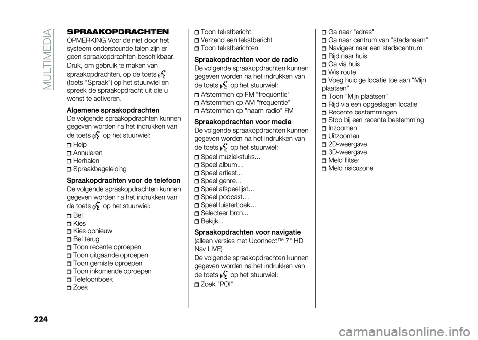 FIAT 500L 2021  Instructieboek (in Dutch) ��7�A��4�%�7�-��%�6
��� ����������������
�+�8�7�-�*�?�%�,�$ �&���
 �� ����	 ����
 ���	
��1��	��� �����
��	����� �	���� ���� ��

���� ���